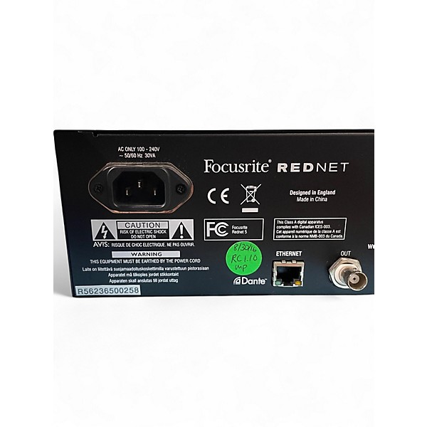 Used Focusrite REDNET 5 Audio Converter
