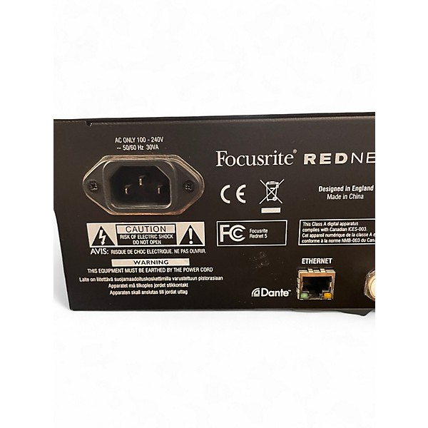 Used Focusrite REDNET 5 Audio Converter