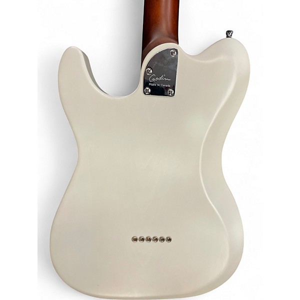 Used Godin Stadium HT White Solid Body Electric Guitar
