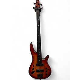 Used Ibanez SRD900F Brown Topaz Burst Electric Bass Guitar