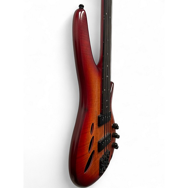 Used Ibanez SRD900F Brown Topaz Burst Electric Bass Guitar