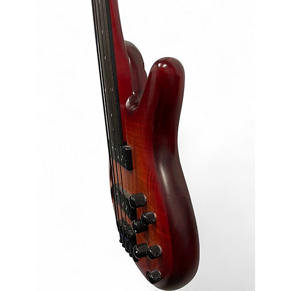 Used Ibanez SRD900F Brown Topaz Burst Electric Bass Guitar