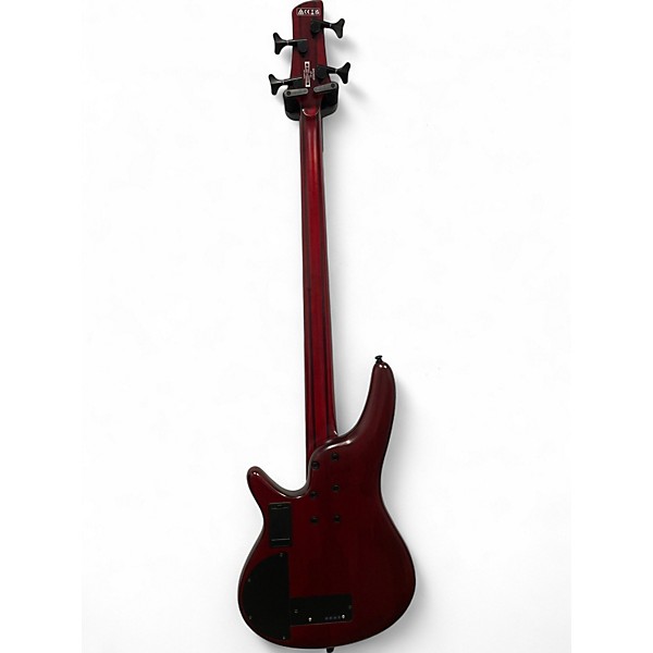 Used Ibanez SRD900F Brown Topaz Burst Electric Bass Guitar