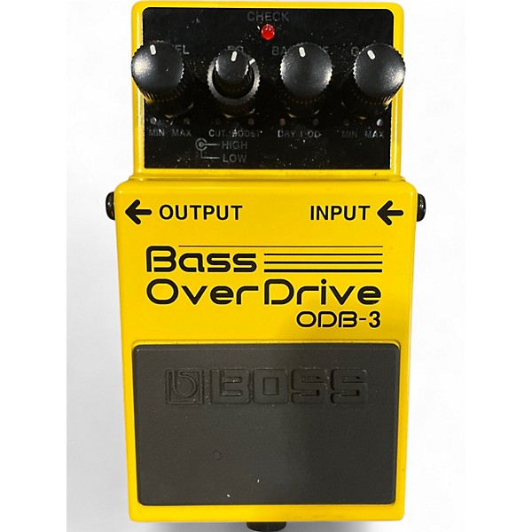 【中古】BOSS Bass OverDrive ODB-3 Used BOSS ODB3 Bass Overdrive Bass Effect Pedal | Guitar Center