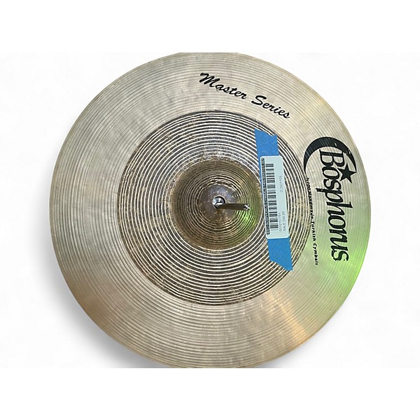 Used Bosphorus Cymbals 14in Master Series Hi Hat Pair Cymbal