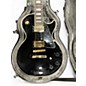 Used 2021 Epiphone Les Paul Custom Ebony Solid Body Electric Guitar