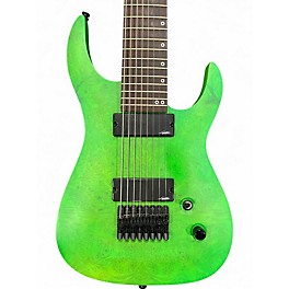 Used Legator Ninja Overdrive 8 Green Solid Body Electric Guitar