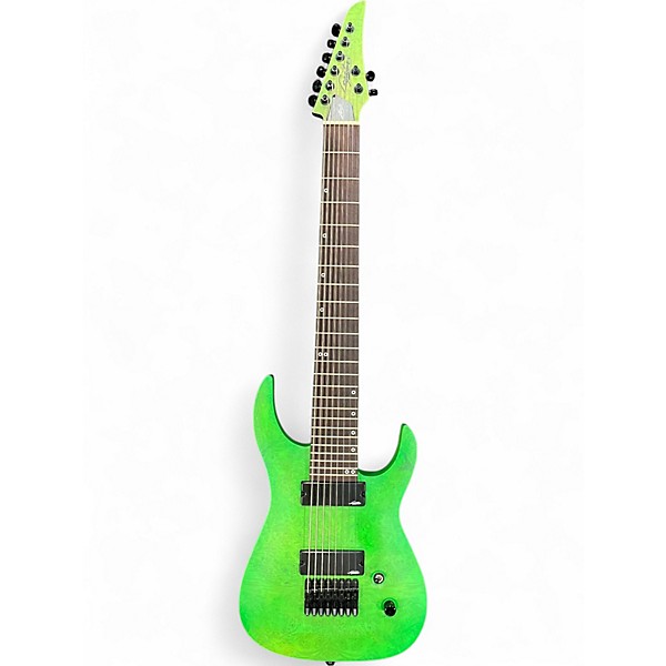 Used Legator Ninja Overdrive 8 Green Solid Body Electric Guitar