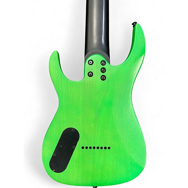 Used Legator Ninja Overdrive 8 Green Solid Body Electric Guitar