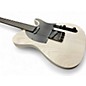 Used Kiesel Retro Solo Trans White Solid Body Electric Guitar
