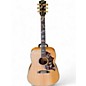 Used Gibson Hummingbird Custom Koa Natural Acoustic Electric Guitar thumbnail