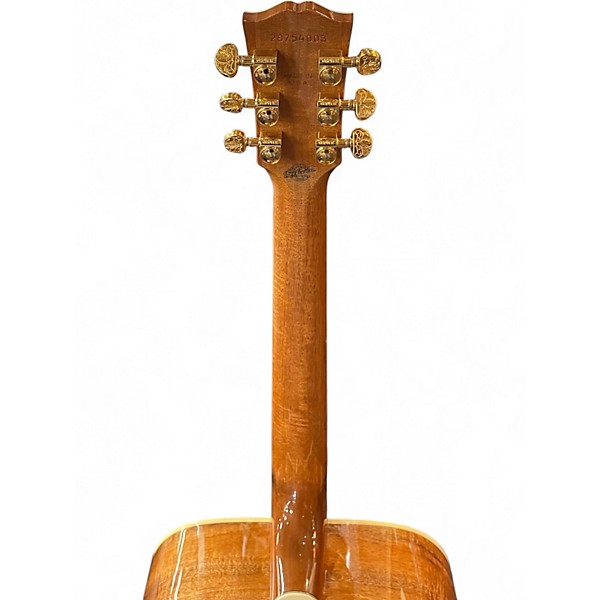 Used Gibson Hummingbird Custom Koa Natural Acoustic Electric Guitar