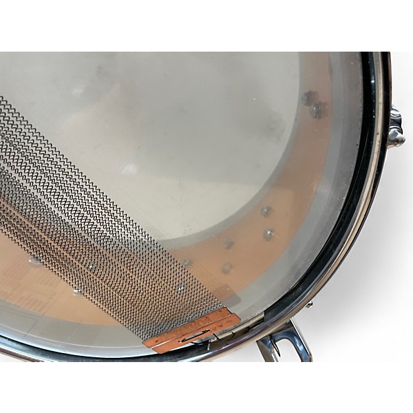 Used DW 6X14 Collector's Edge Series Finish Ply Snare Black Onyx Drum