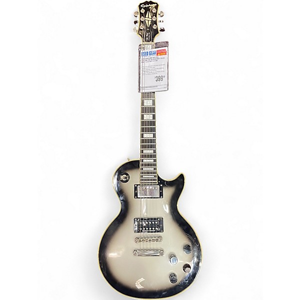 Used Epiphone Les Paul Custom Pro Silverburst Solid Body Electric Guitar