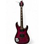 Used Schecter Guitar Research Omen Extreme 6 magenta Solid Body Electric Guitar thumbnail