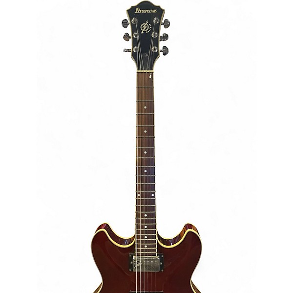 Used Ibanez AS73 Artcore Wine Red Hollow Body Electric Guitar