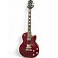 Used DeArmond M77 Metallic Red Solid Body Electric Guitar