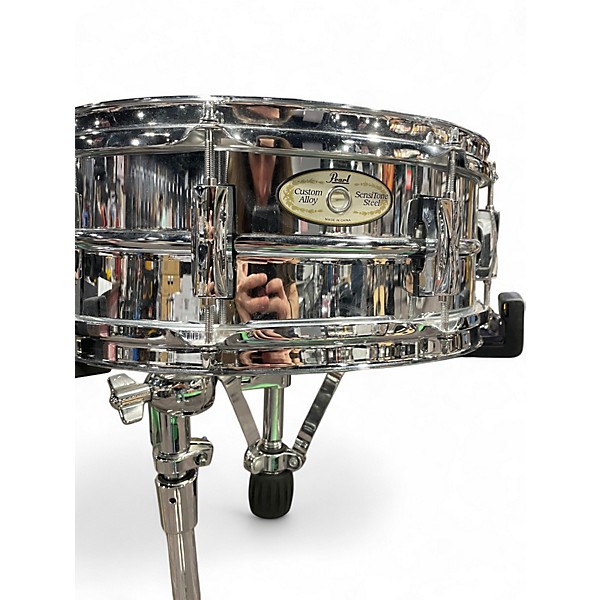 Used Pearl 5.5X14 Sensitone Snare Chrome Drum