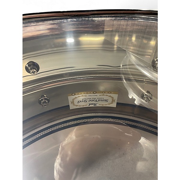 Used Pearl 5.5X14 Sensitone Snare Chrome Drum