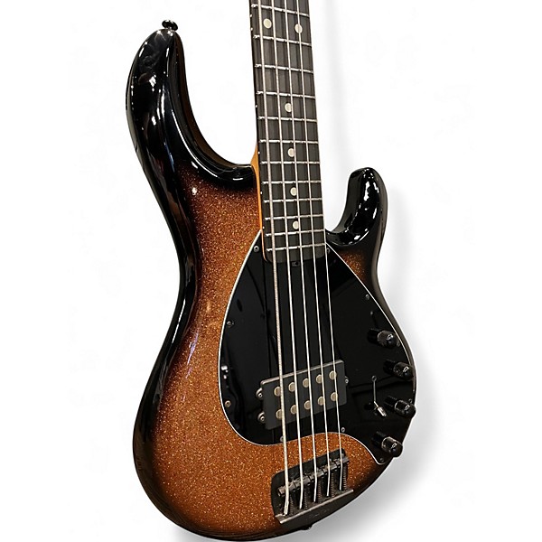 Used Ernie Ball Music Man STINGRAY 5 SPECIAL H VAULT HARVEST ORANGE METALLIC Electric Bass Guitar