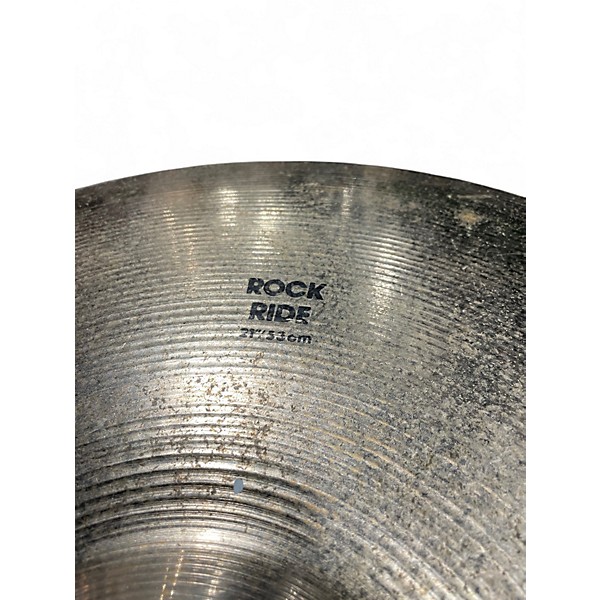Used Zildjian 21in Platinum Rock Ride Cymbal