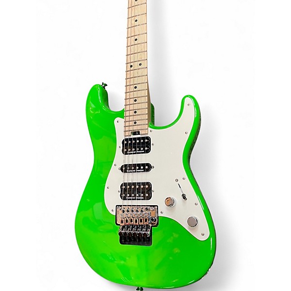Used Charvel Pro-Mod So-Cal Style 1 HSH SLIME GREEN Solid Body Electric Guitar