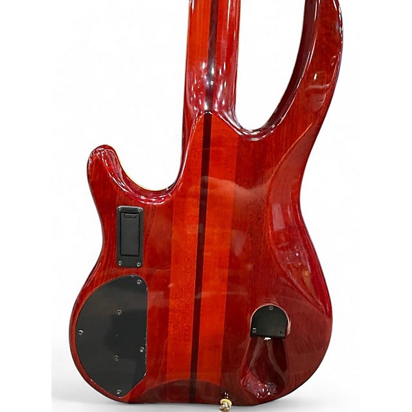 Used Brian Moore Guitars I 4 RED FLAME MAPLE Electric Bass Guitar