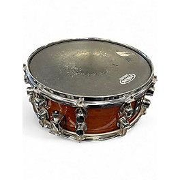 Used Mapex 14X5.5 Black Panther Premium Snare Cherry Drum