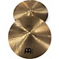 Used MEINL 14in Medium Soundwave Hi Hat Pair Brilliant Cymbal thumbnail