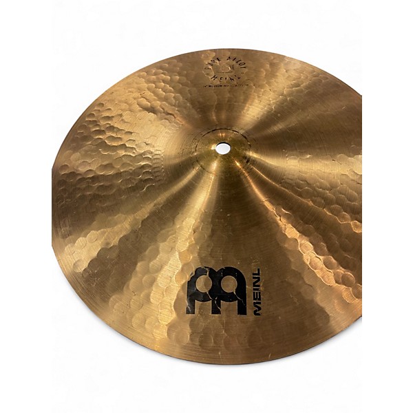Used MEINL 14in Medium Soundwave Hi Hat Pair Brilliant Cymbal