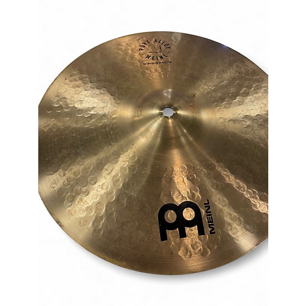 Used MEINL 14in Medium Soundwave Hi Hat Pair Brilliant Cymbal