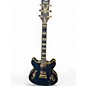 Used Ibanez JSM20 Black and Gold Hollow Body Electric Guitar thumbnail