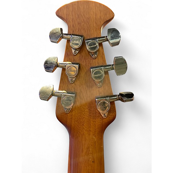 Used Ovation CELEBRITY CC 057 Red Acoustic Guitar