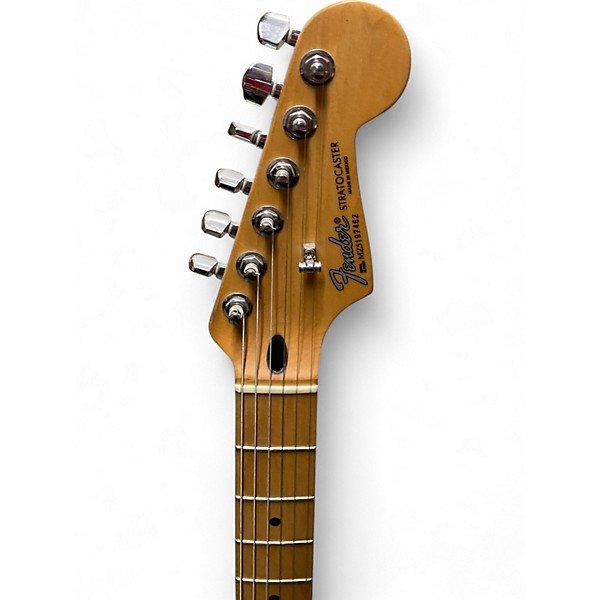 Used Fender Standard Stratocaster Blue Sapphire Solid Body Electric Guitar