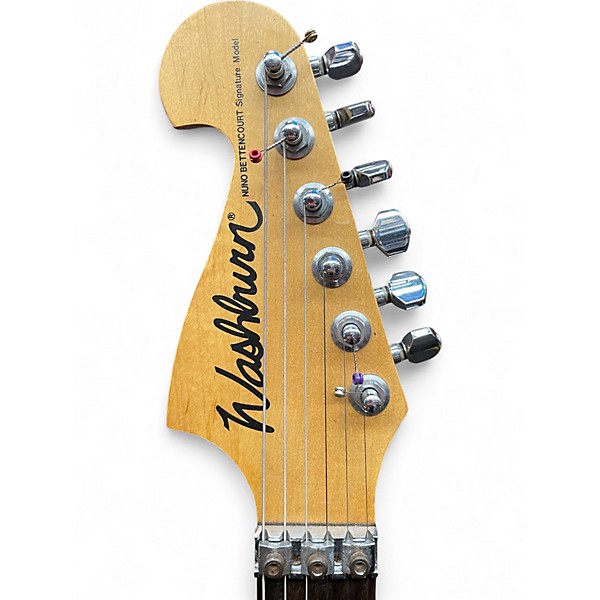 Used Washburn Nuno Bettencourt Signature N2 Natural Solid Body Electric Guitar