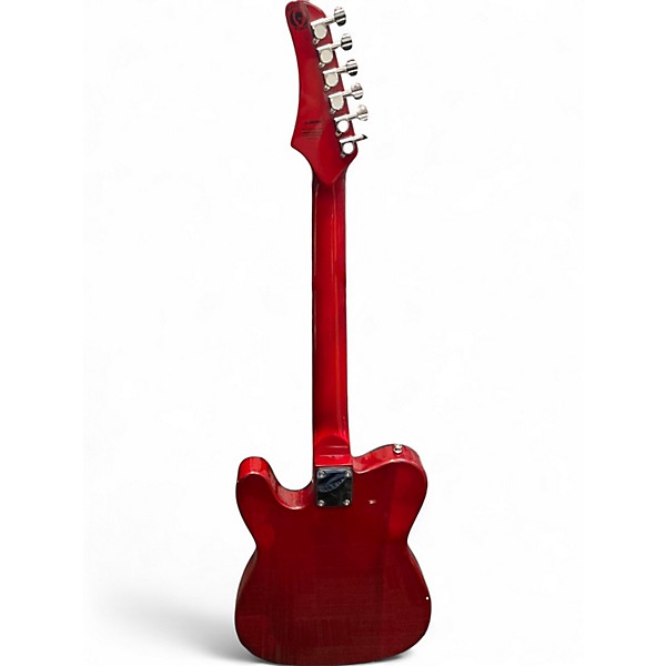 Used HardLuck Kings SOUTHERN BELLE Red Solid Body Electric Guitar