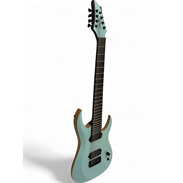 Used Schecter Guitar Research TAO-8 BLUE Solid Body Electric Guitar