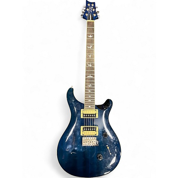 Used PRS SE Custom 24 Blue Solid Body Electric Guitar