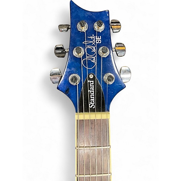 Used PRS SE Custom 24 Blue Solid Body Electric Guitar