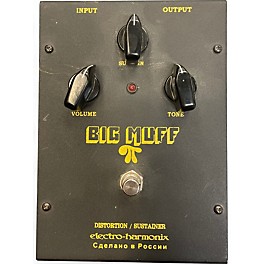 Used Electro-Harmonix BLACK RUSSIAN BIG MUFF Effect Pedal