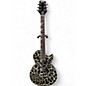 Used 2001 Epiphone Les Paul Nuclear Extreme Black Crackle Solid Body Electric Guitar thumbnail