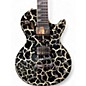 Used 2001 Epiphone Les Paul Nuclear Extreme Black Crackle Solid Body Electric Guitar