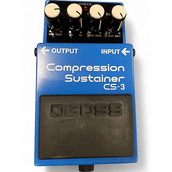 Used BOSS CS3 Compressor Sustainer Effect Pedal