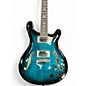 Used PRS SE HOLLOWBODY PIEZO PEACOCK BLUE Hollow Body Electric Guitar