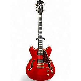 Used Ibanez AS93FM-TCD 5B01 Trans Cherry Hollow Body Electric Guitar
