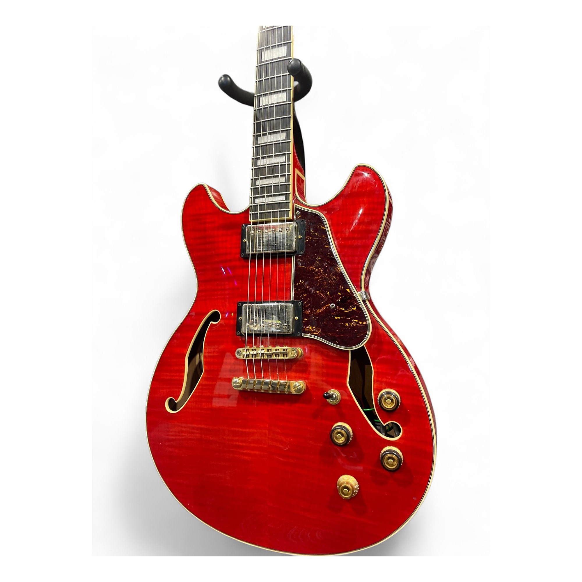 ギター Ibanez AS93FM-TCD Used Ibanez AS93FM-TCD 5B01 Trans Cherry Hollow Body Electric