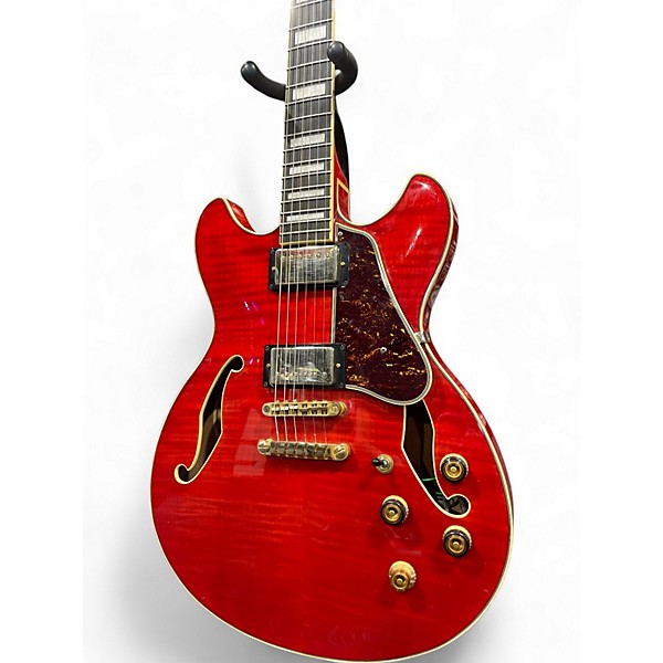 Used Ibanez AS93FM-TCD 5B01 Trans Cherry Hollow Body Electric Guitar