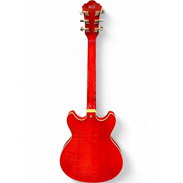Used Ibanez AS93FM-TCD 5B01 Trans Cherry Hollow Body Electric Guitar