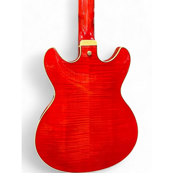 Used Ibanez AS93FM-TCD 5B01 Trans Cherry Hollow Body Electric Guitar