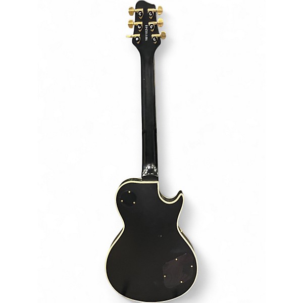 Used Sawtooth H70C LH Satin Black Solid Body Electric Guitar